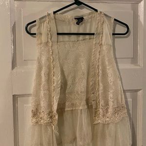 Rue21 Lace sweater vest